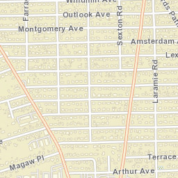 West Babylon New York Street Map