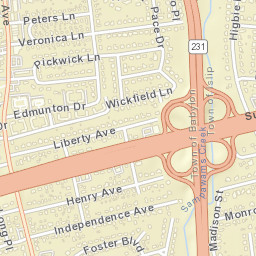 North Babylon New York Street Map