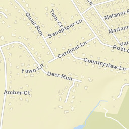 Deer Run New York Street Map