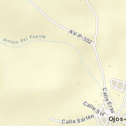 Ojos-Albos Street Map