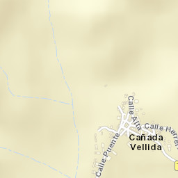 Cañada Vellida Street Map