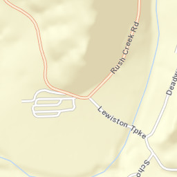 Lewiston California Street Map