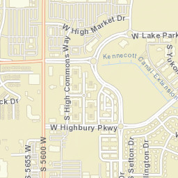 5501-5599 Lake Park Boulvard, West Valley City Street Map