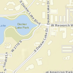 2949-2985 Decker Lake Drive West Valley City UT Street Map