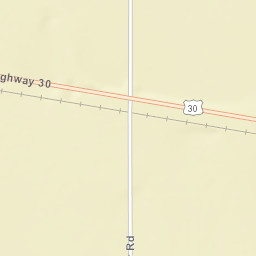 9988-10024 Lincoln Highway, Elm Creek, NE Street Map