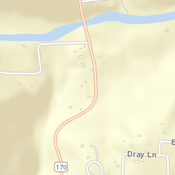 Fredericktown Ohio Street Map