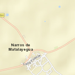Narros de Matalayegua Street Map