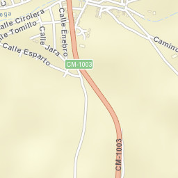 Tórtola de Henares Street Map