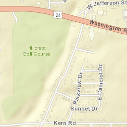 304 Parkview Drive, Washington, IL 61571 Street Map