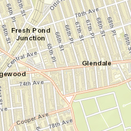 Fresh Pond Junction New York Street Map
