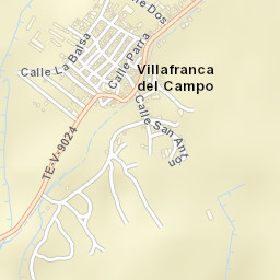 Villafranca del Campo Street Map