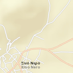 Xinó Neró Street Map