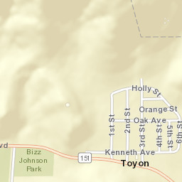 Government Camp California Street Map