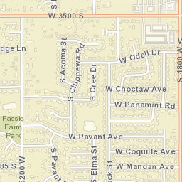4960-4978 West 3580 South West Valley City Street Map
