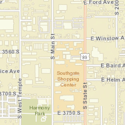 3618-3642 West Temple South Salt Lake UT Street Map