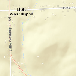 Little Washington Ohio Street Map