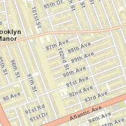 Brooklyn Manor New York Street Map