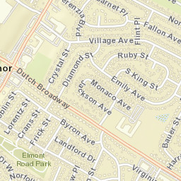 Alden Manor New York Street Map