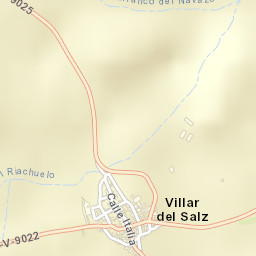 Villar del Salz Street Map