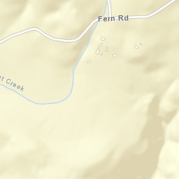 Fern California Street Map