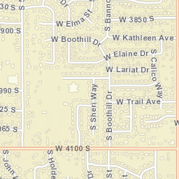 4126-4144 S 4800 W West Valley City Street Map