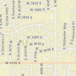 4123 W 3830 S West Valley City UT Street Map