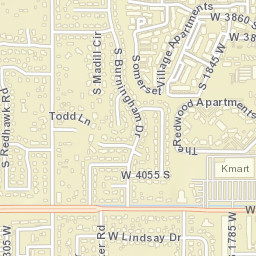 1950-1960 West 4100 South, West Valley City Street Map