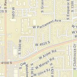 1474-1486 W 4020 S Salt Lake City Street Map