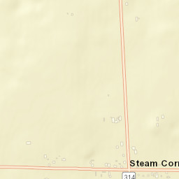 Steam Corners Ohio Street Map