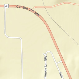 Sandy Hills Estates Ohio Street Map