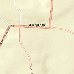 Augusta Ohio Street Map