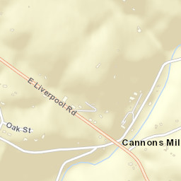 Cannons Mill Ohio Street Map
