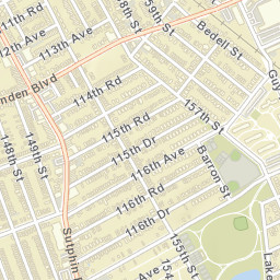 Cedar Manor Houses New York Street Map