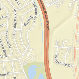 Wantagh New York Street Map