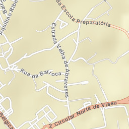 Viseu Street Map