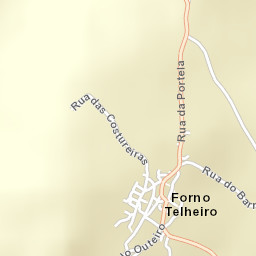 Forno Telheiro Street Map