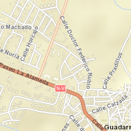 Guadarrama Street Map