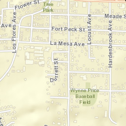 Shasta Lake California Street Map