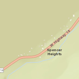 Spencer Heights Colorado Street Map