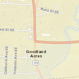 Goodland Acres Ohio Street Map