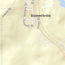 Summitville Ohio Street Map