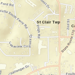 Calcutta Ohio Street Map