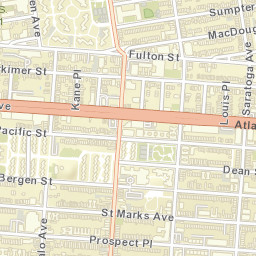 Brevoort Houses New York Street Map