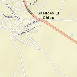 Saelices el Chico Street Map