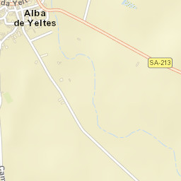 Alba de Yeltes Street Map