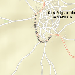 San Miguel de Serrezuela Street Map