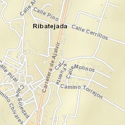 Ribatejada Street Map