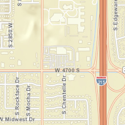 2818 West 4700 South, Salt Lake City, UT Street Map