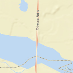 Odessa Road Odessa NE America Street Map