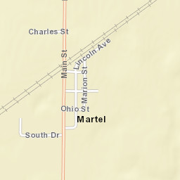 Martel Ohio Street Map